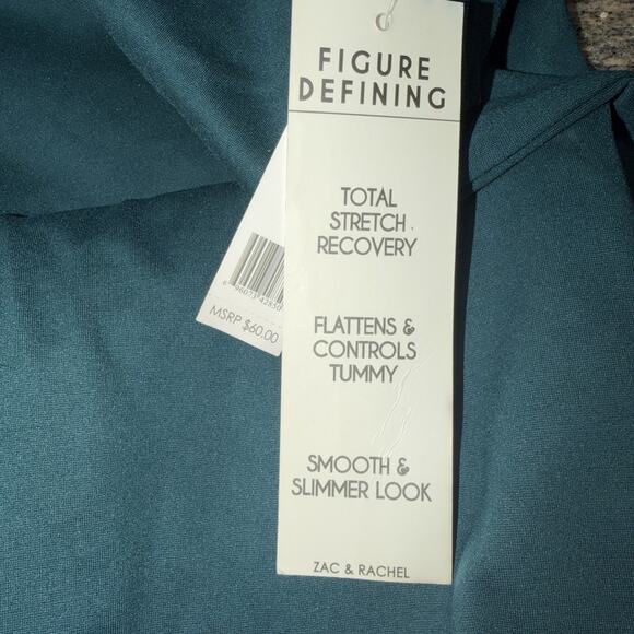 Zac & Rachel Figure Defining Pants M Teal NWT - Picture 10 of 10